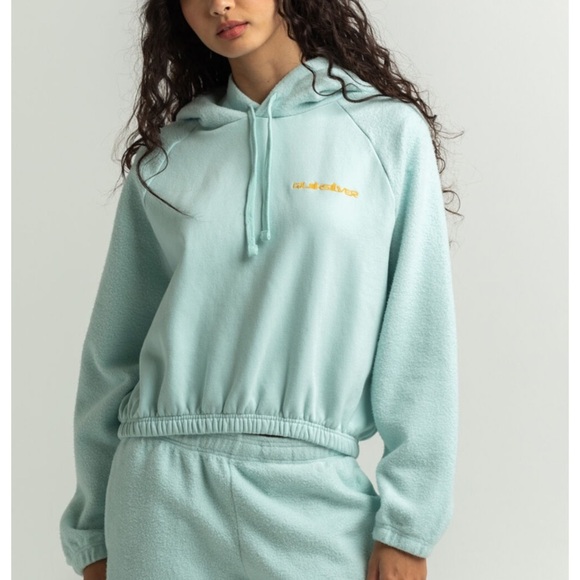 Quiksilver Tops - Quicksilver High Winter Womens Crop Hoodie